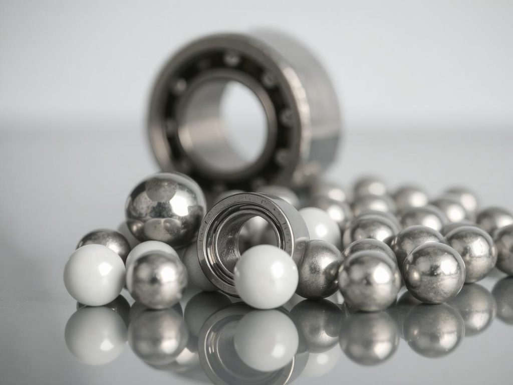 ceramic vs steel balls for bearings