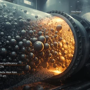 Lucid_Origin_A_highly_detailed_photorealistic_crosssection_of__3 The Essential Role of Grinding Media in Comminution: A Deep Dive into Efficiency and Performance