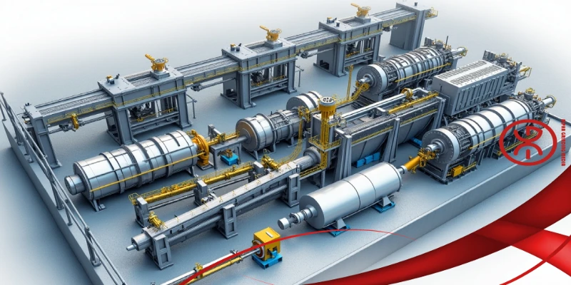 “A vibrating screen and hydrocyclone system used to classify mineral particles by size in beneficiation.”