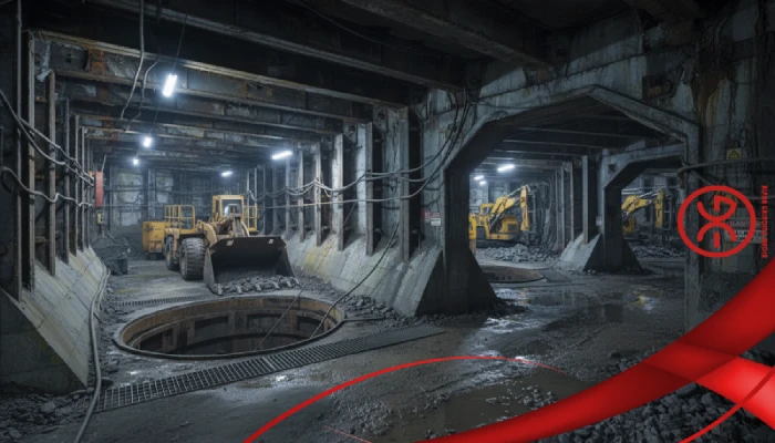 Underground mining tunnels and structural excavation systems
