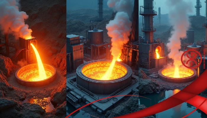 Comparison of pyrometallurgy, hydrometallurgy, and electrometallurgy processes used in mining